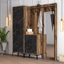 Hanah Home Berlin ABC - Nogal, Negro